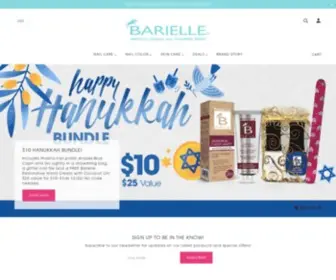 Barielle.com(America's Original Nail Treatment Brand) Screenshot