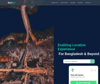 Barikoi.com(Search) Screenshot