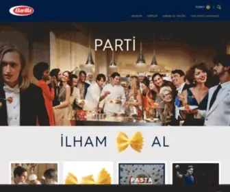 Barillagida.com.tr(Makarna, Soslar, Tarifler) Screenshot