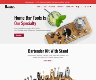 Barillio-Barware.com(Elegant Bar Tools And Equipment) Screenshot