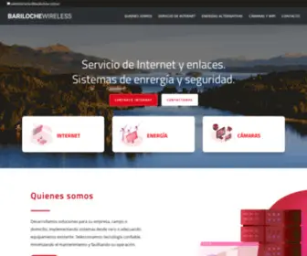 Barilochew.com.ar(Internet en Bariloche) Screenshot