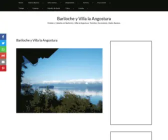 Barilocheyvillalaangostura.com.ar(Bariloche y Villa la Angostura) Screenshot