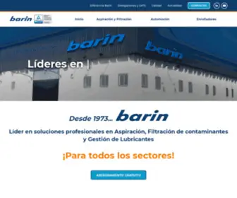 Barin.es(Empresa Lider en Aspiración Industrial y de Construcción) Screenshot