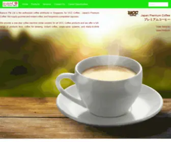 Barisco.sg(UCC Coffee Beans and Coffee Machine Rental) Screenshot