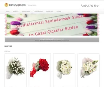 Barisflora.com(Barış Flora) Screenshot