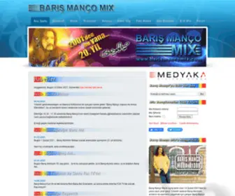 Barismancomix.com(Barış Manço Mix) Screenshot