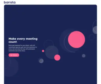Barista-AI.com(Barista) Screenshot