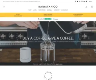 Baristaandco.com(Barista & Co) Screenshot