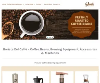 Baristadelcaffe.co.uk(Coffee Beans) Screenshot