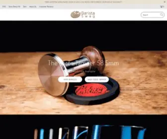 Baristaswag.com(World&#039;s Best Latte Art Gear) Screenshot