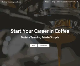 Baristatrainingacademy.net(Barista Training Academy) Screenshot