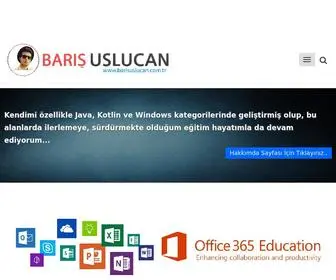 Barisuslucan.com.tr(Kişisel Blog) Screenshot