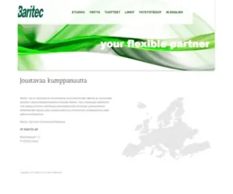 Baritec.fi(Your flexible partner) Screenshot