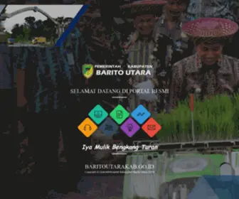 Baritoutarakab.go.id(Barito Utara) Screenshot
