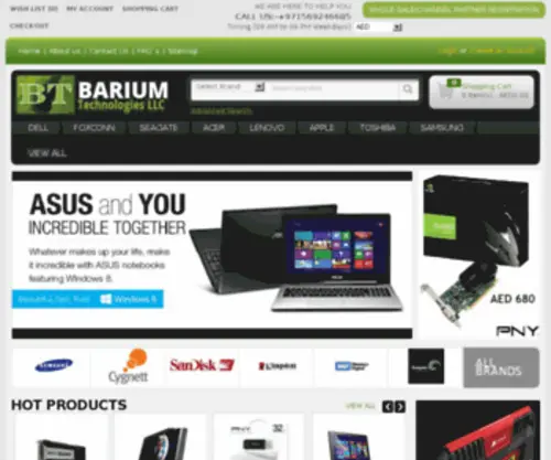 Bariumtechnologies.com(Barium Technologies LLC) Screenshot