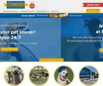 Barkandzoom.com(Austin Dog Boarding and Pet Hotel) Screenshot