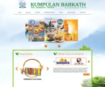 Barkath.com(Kumpulan Barkath) Screenshot