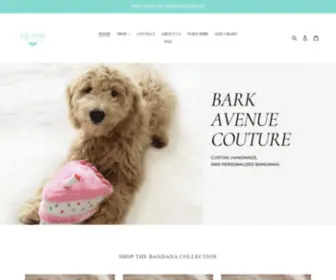 Barkavenuecouture.com(Bark Avenue Couture) Screenshot