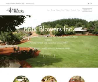 Barkblowers.com(Bark Blowers Inc) Screenshot