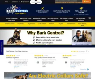 Barkcontrol.com.au(Bark Control Australia) Screenshot