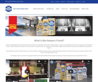 Barkeepersfriend.com.au(Bar Keepers Friend Australia) Screenshot