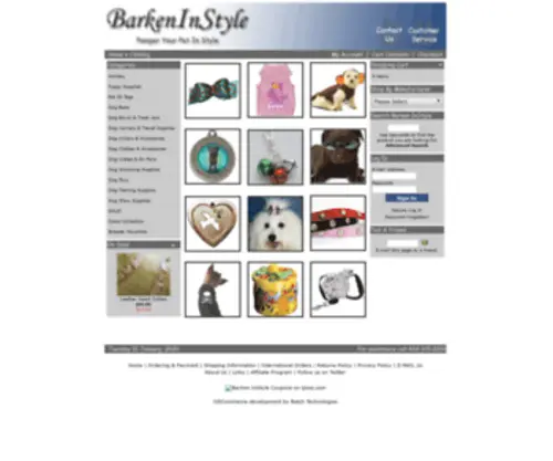 Barkeninstyle.com(Barken InStyle) Screenshot