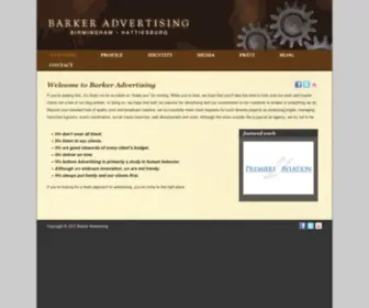 Barkeradvertising.net(Barker Advertising) Screenshot