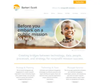 Barkerandscott.com(Barker & Scott Consulting) Screenshot