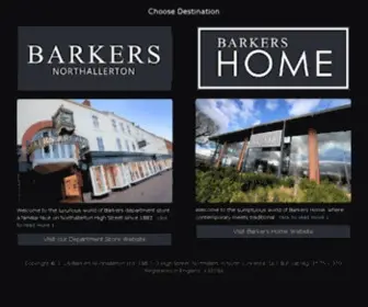 Barkers-Northallerton.co.uk(Barkers Department Store) Screenshot