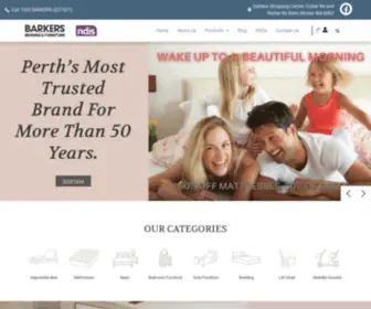 Barkersfurniture.com.au(Specialists in Adjustable Beds and Mobility Living Products Morley Belmont) Screenshot