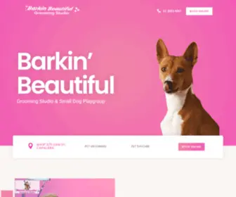 Barkinbeautiful.com.au(Barkin Beautiful) Screenshot