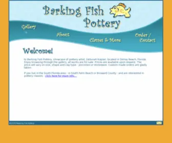 Barkingfishpottery.com(Barking Fish Pottery) Screenshot