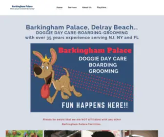 Barkinghampalacedelray.com(BARKINGHAM PALACE) Screenshot