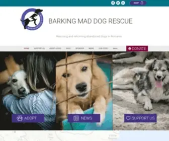 Barkingmaddogrescue.co.uk(Barking Mad Dog Rescue) Screenshot