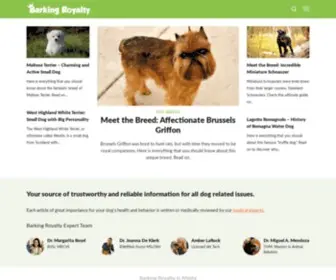 Barkingroyalty.com(Barking Royalty) Screenshot