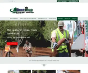 Barkking.com(When Bark King’s Bellevue blower truck service) Screenshot