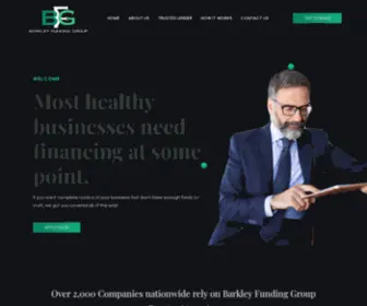 Barkleyfundinggroup.com(Our Priority is Funding) Screenshot