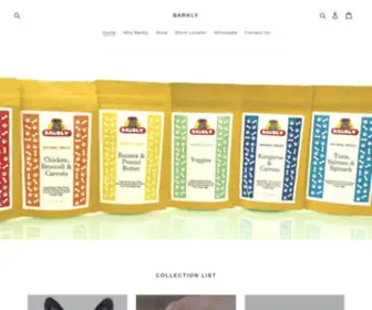 Barklytreats.com.au(BARKLY) Screenshot