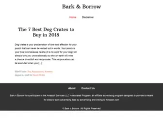 Barknborrow.com(Barknborrow) Screenshot