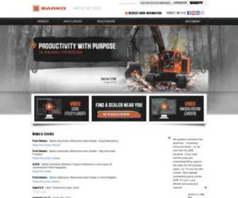 Barko.com(Forestry & Land Clearing Equipment) Screenshot