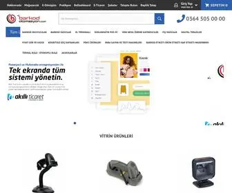 Barkodotomasyon.com(Türkiye Barkod Otomasyon Merkezi) Screenshot