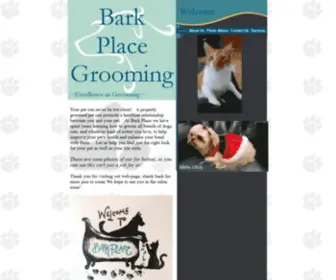 Barkplace-Grooming.com(Barkplace Home) Screenshot