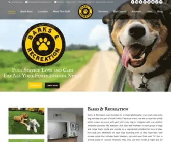 Barksandrecstpete.com(Mobile Pet Grooming) Screenshot