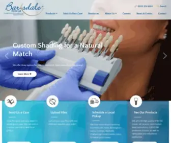 Barksdaledentallab.com(Barksdale Dental Lab and Technology Center) Screenshot