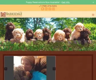 Barksdalelabradoodles.com(Barksdale Labradoodles) Screenshot