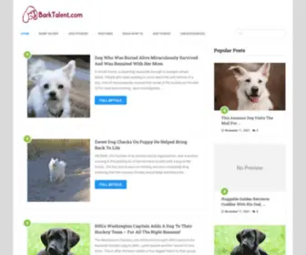 Barktalent.com(Bark Talent) Screenshot