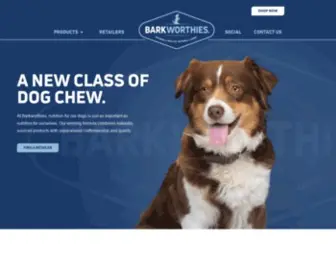 Barkworthies.com(Naturally Healthy) Screenshot