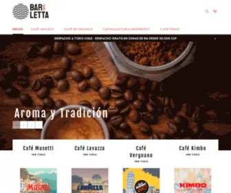 Barlettacaffe.cl(Café Molido y Grano) Screenshot