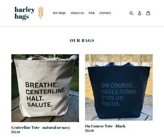 Barleybags.com(Barley Bags) Screenshot