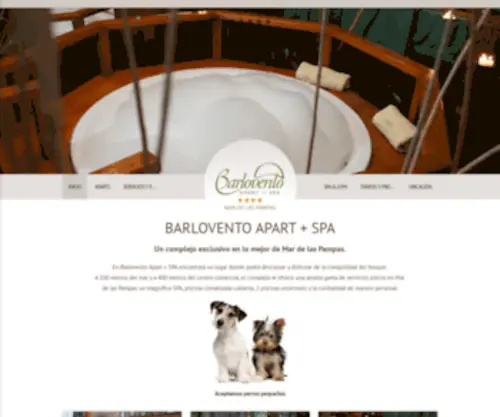 Barloventoapart.com.ar(Barlovento Apart) Screenshot